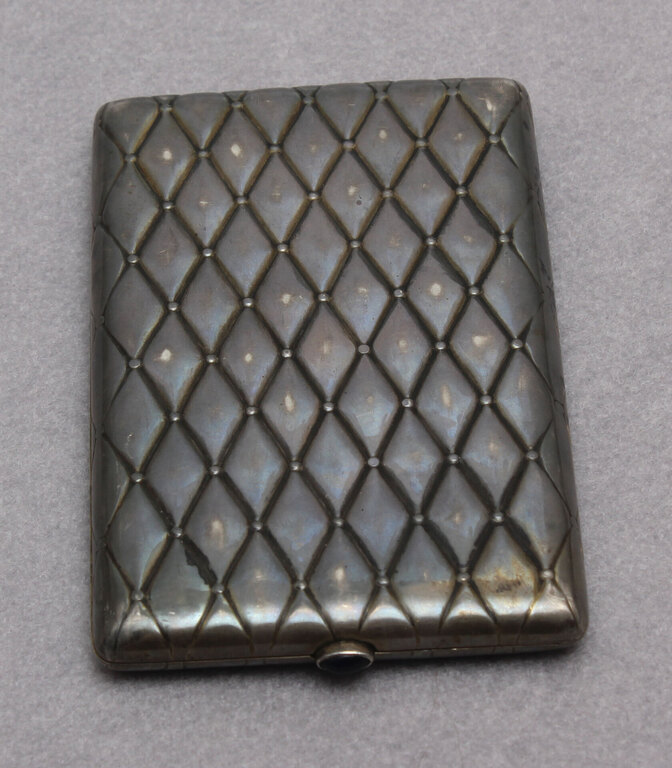 Silver cigarette holder, Riga