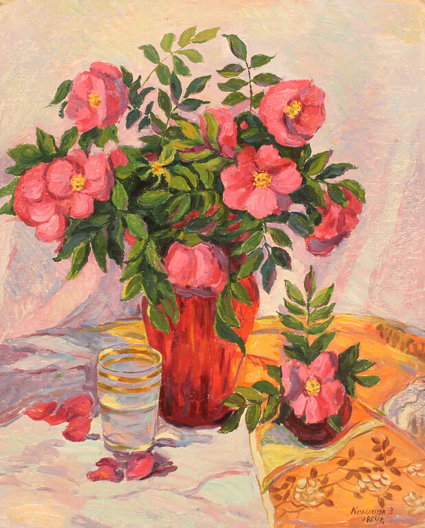 Flowers in a vase