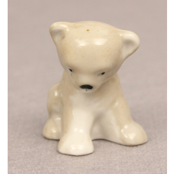 Porcelain figurine Lion