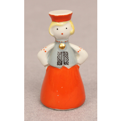 Porcelain figurine/souvenir Daina