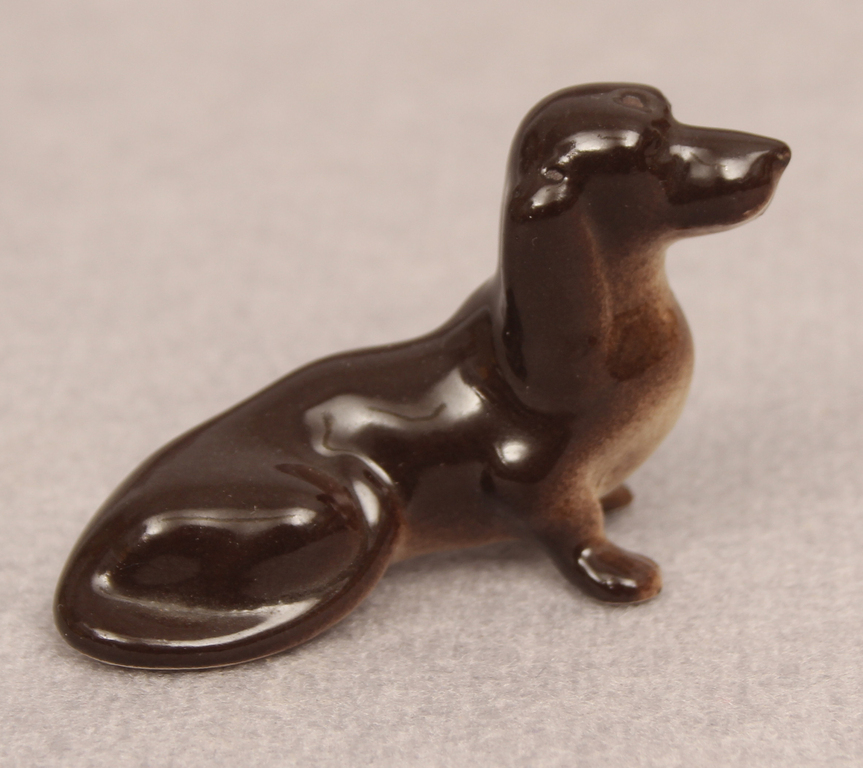 Porcelain figurine Dachshund