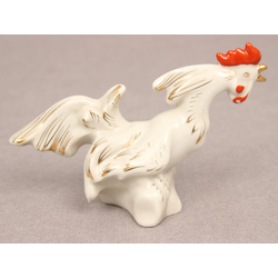 Porcelain figure Rooster-bull