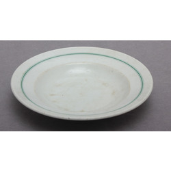 Naval officer porcelain plate