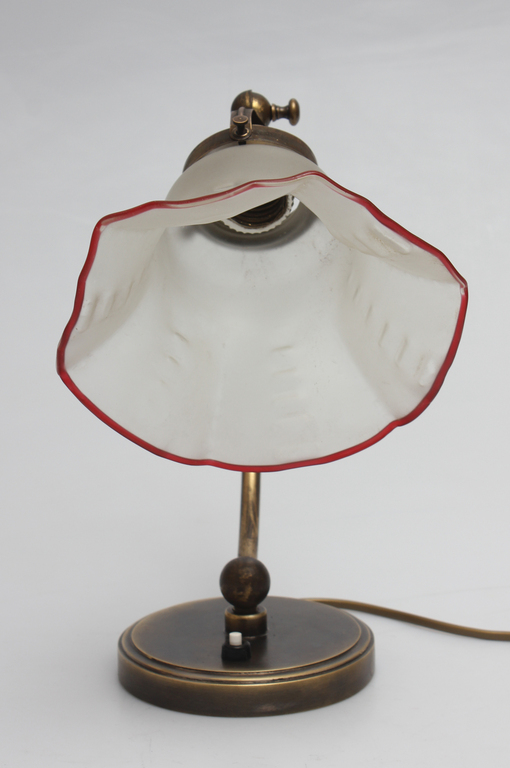 Art nouveau electric lamp