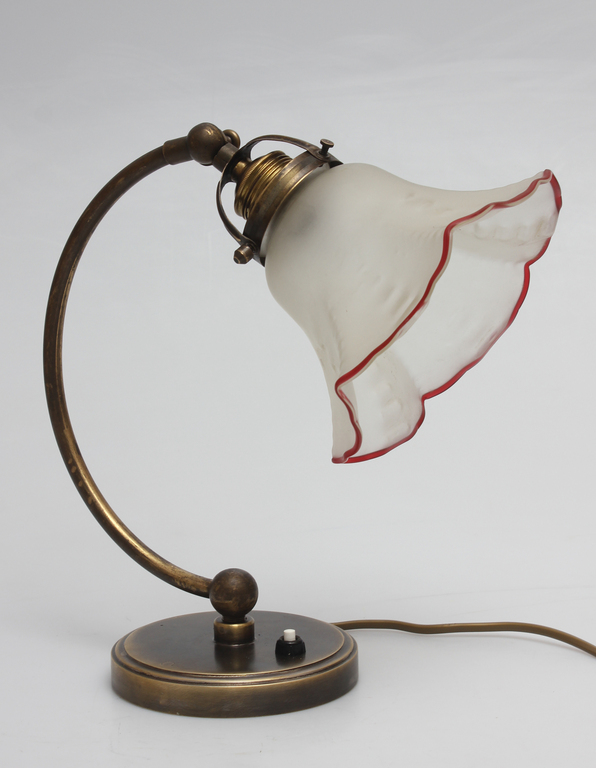 Art nouveau electric lamp