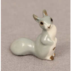 Porcelain figurine Squirrel