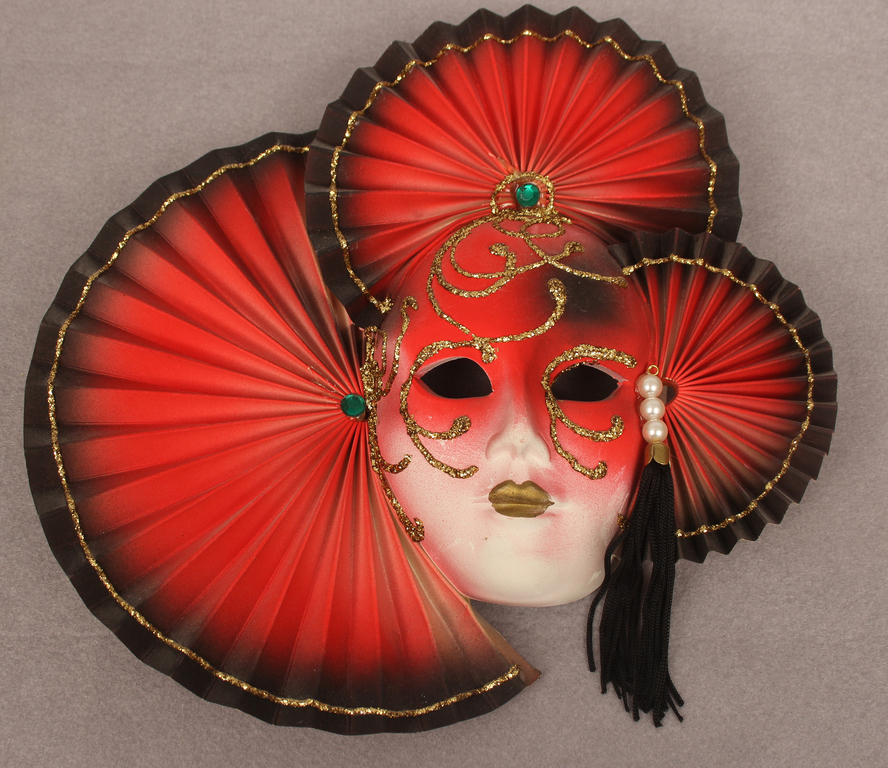 Carnival mask/wall decor in original packaging 