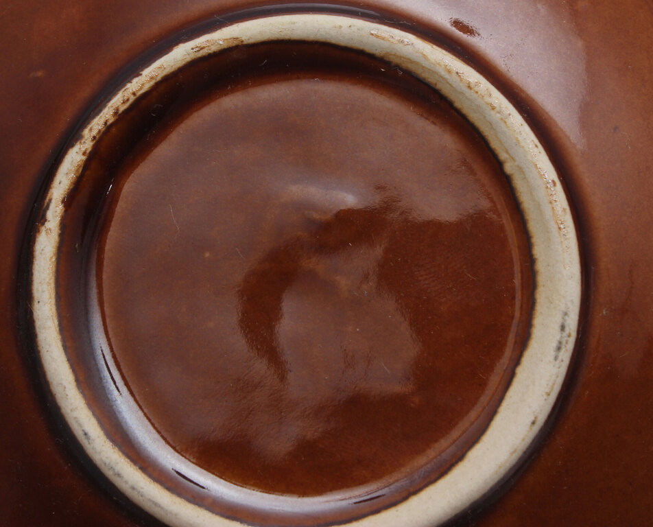 Faience coffee cups and saucers for six people