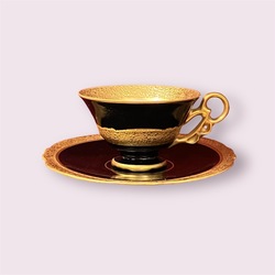 COFFEE DUO GRAF VON HENNEBERG COBALT, GOLD