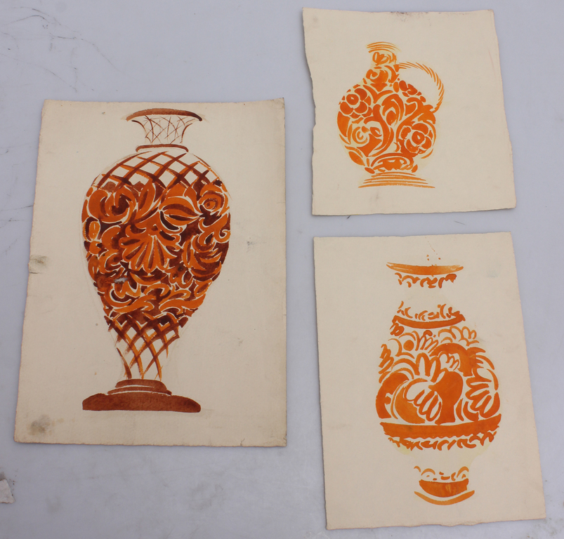 Vases (3 pcs)