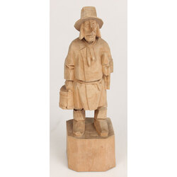 Wooden carved figurine 