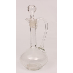 Crystal glass decanter