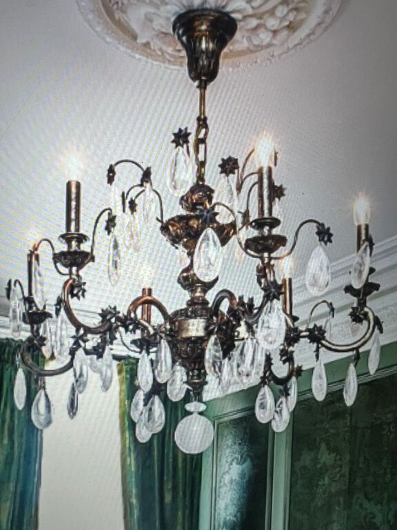 Ombres & Facettes Saxe collection chandelier 