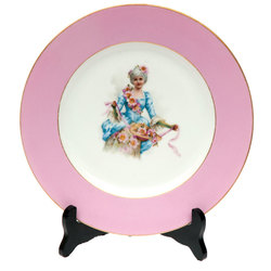 Decorative porcelain plate