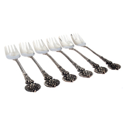 Silver fork set (6 pcs.)