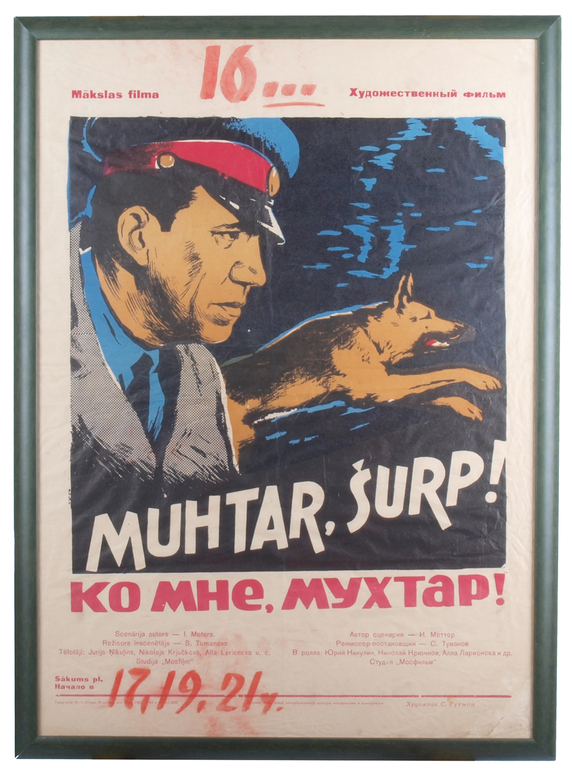 Plakāts „Muhtar, surp !”