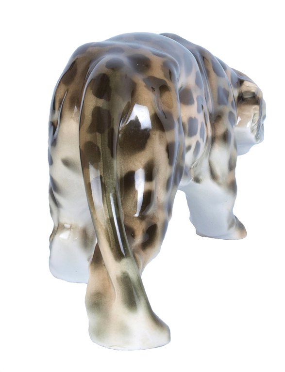 Earthenware figure''Leopard''