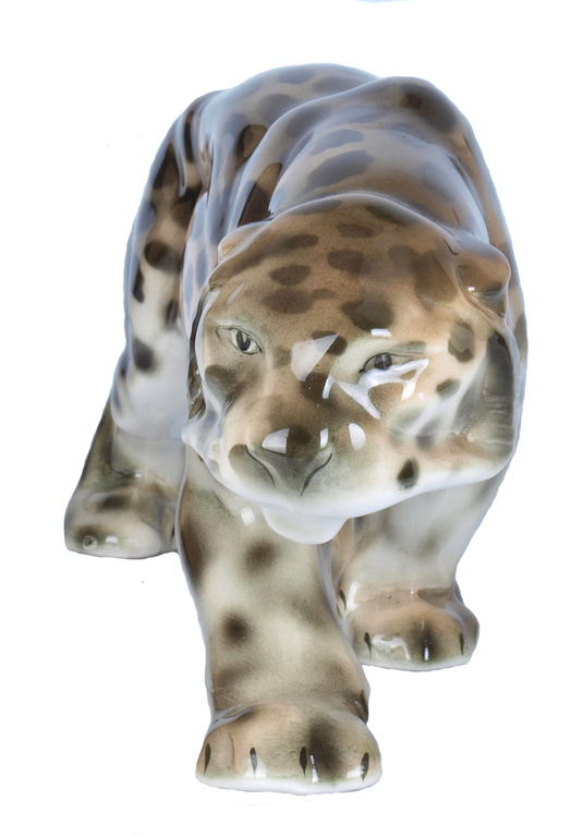 Earthenware figure''Leopard''