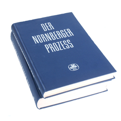 Book„Der Nunberger prozess(Nuremberg process), 2 volumes”