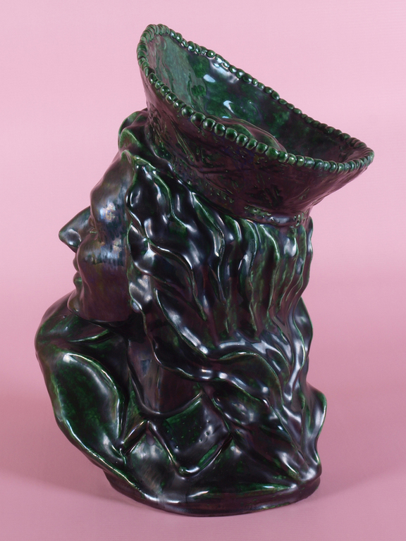 Ceramic bust sculpture 