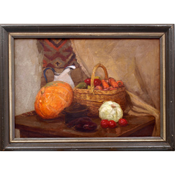 Still life with vegetables